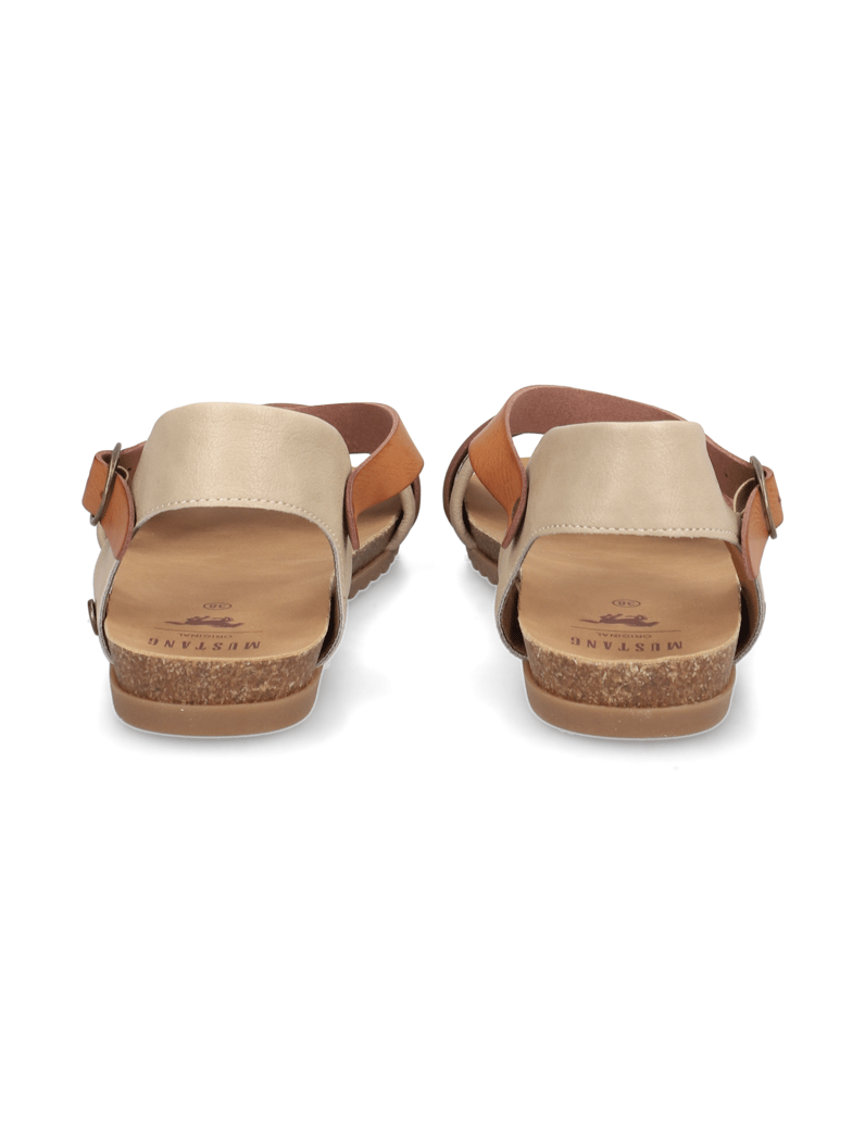 Mustang-Sandale-beige