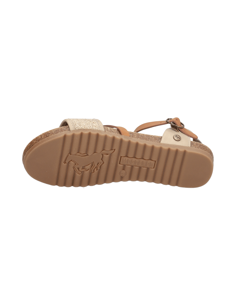Mustang-Sandale-beige