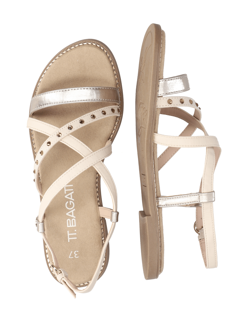 TT.-BAGATT-Sandale-beige