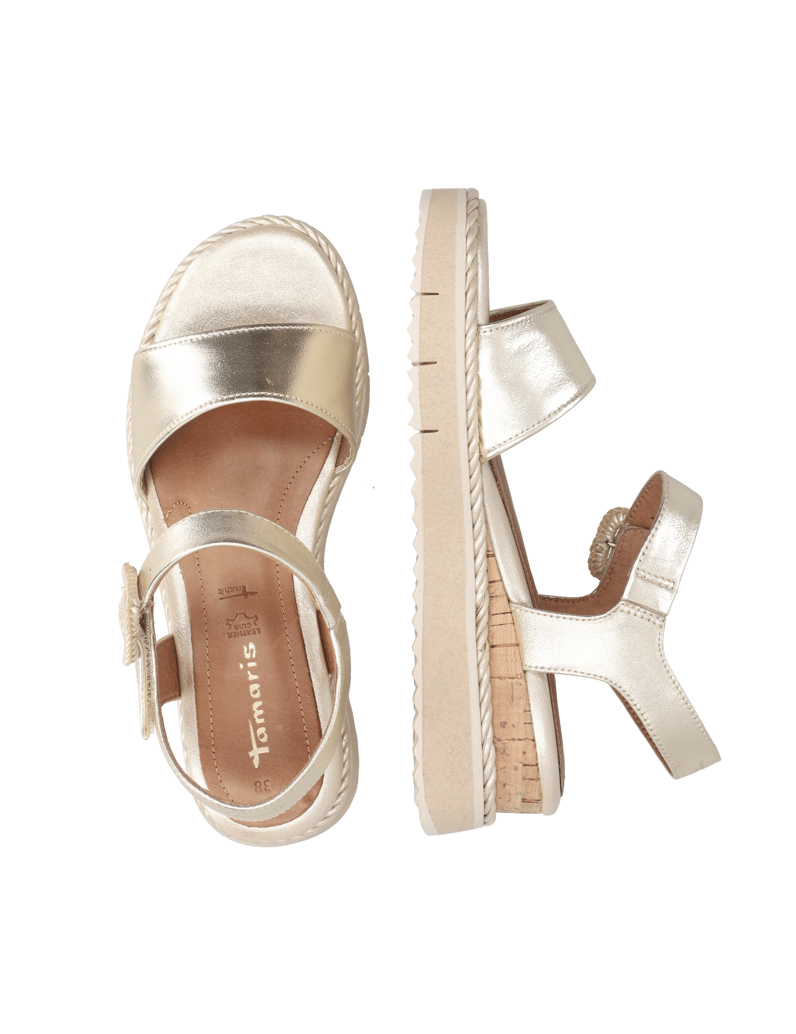TAMARIS-Sandale-gold