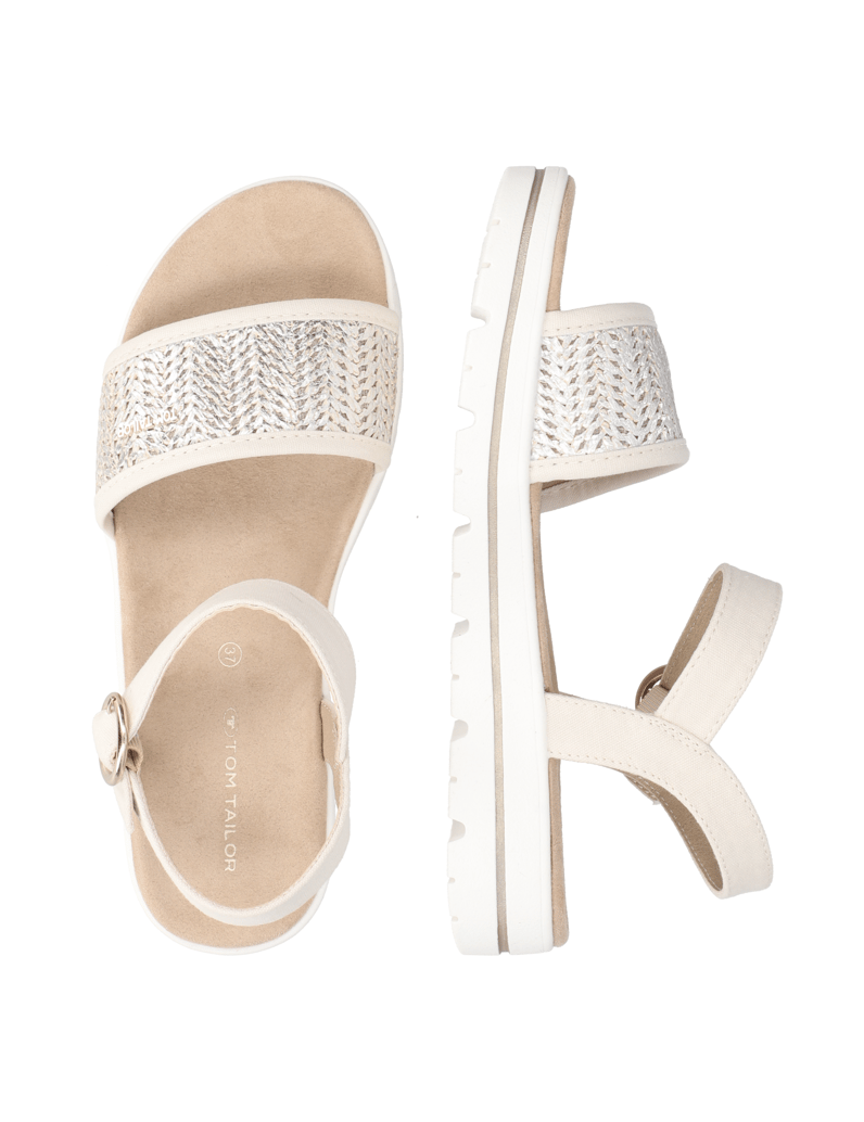Tom-Tailor-Sandale-gold