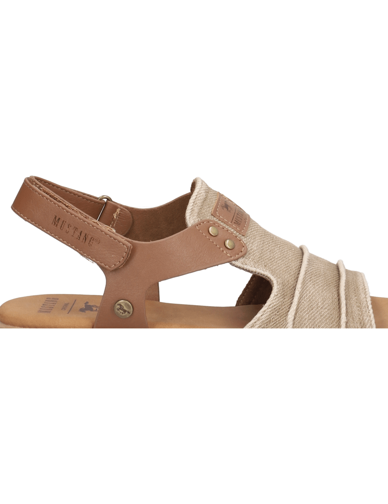 Mustang-Sandale-beige