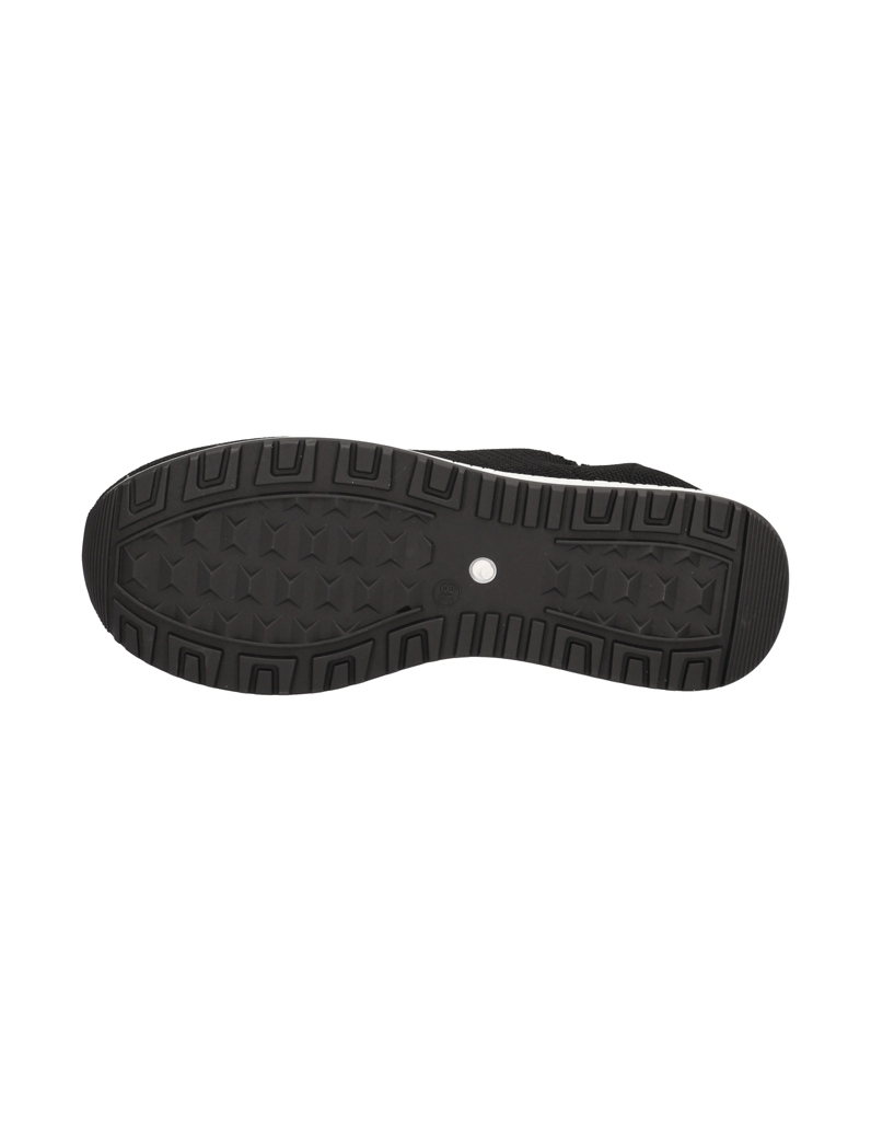 OMG!-Textil-Sportiver-Slipper-schwarz