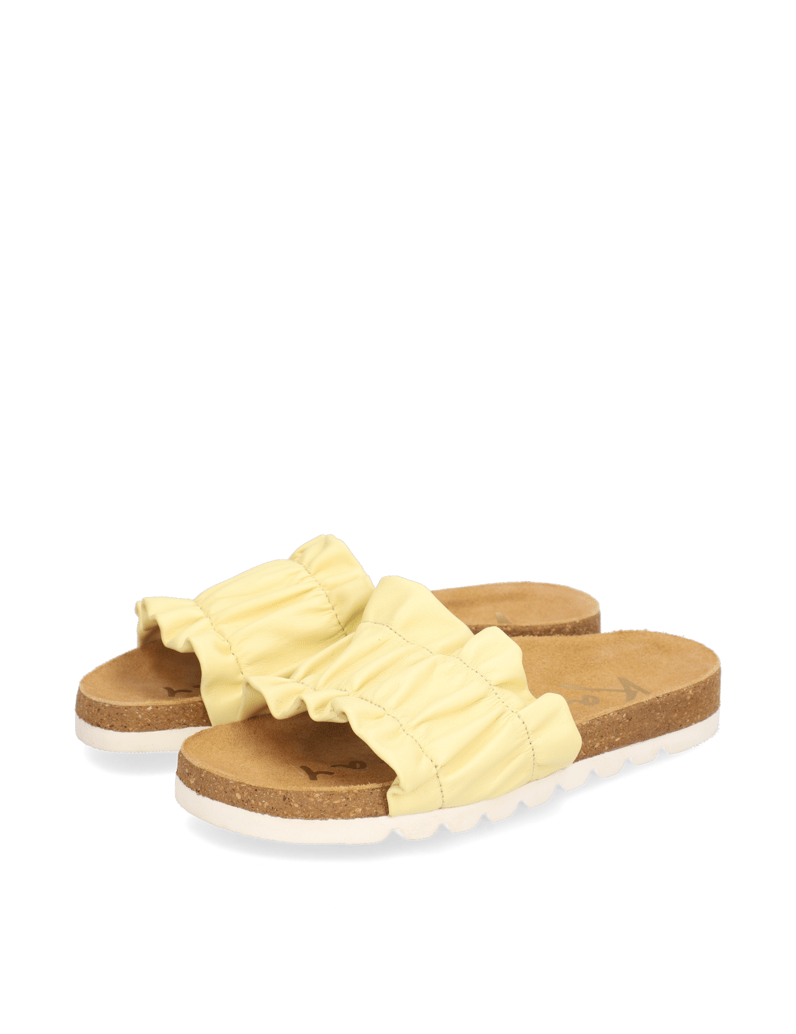 Kate-Gray-Glattleder-Pantoffel