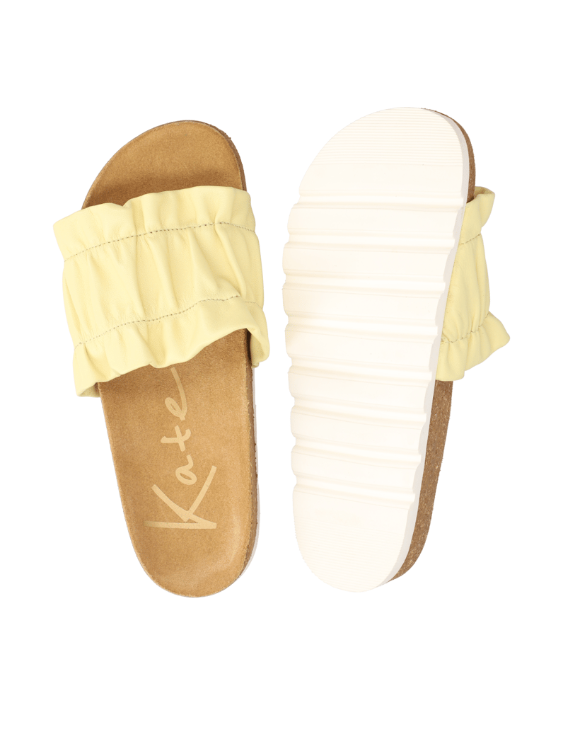 Kate-Gray-Glattleder-Pantoffel