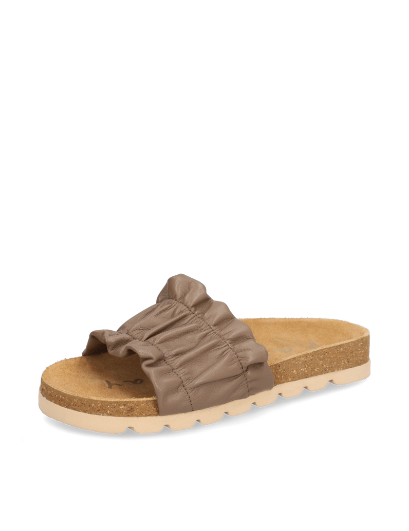 Kate-Gray-Glattleder-Pantoffel