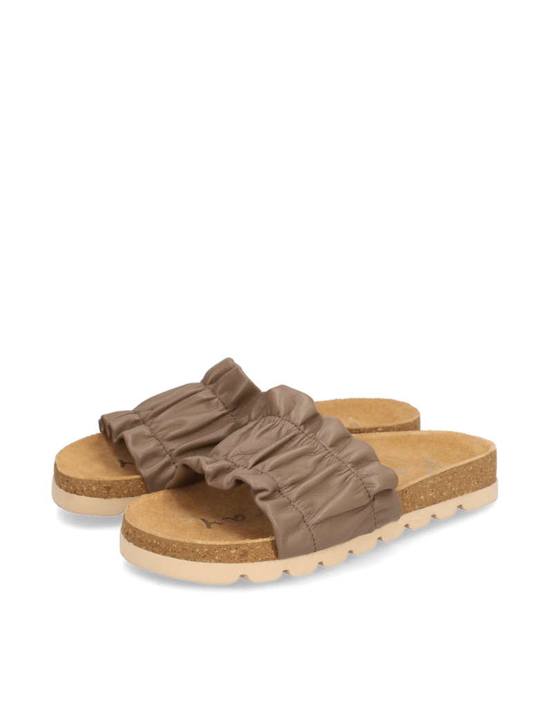 Kate-Gray-Glattleder-Pantoffel