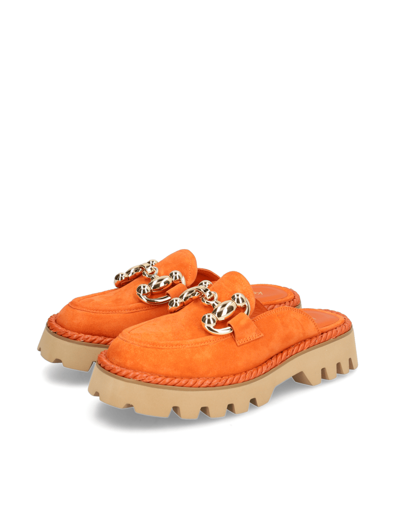 Kate-Gray-Veloursleder-Pantoffel