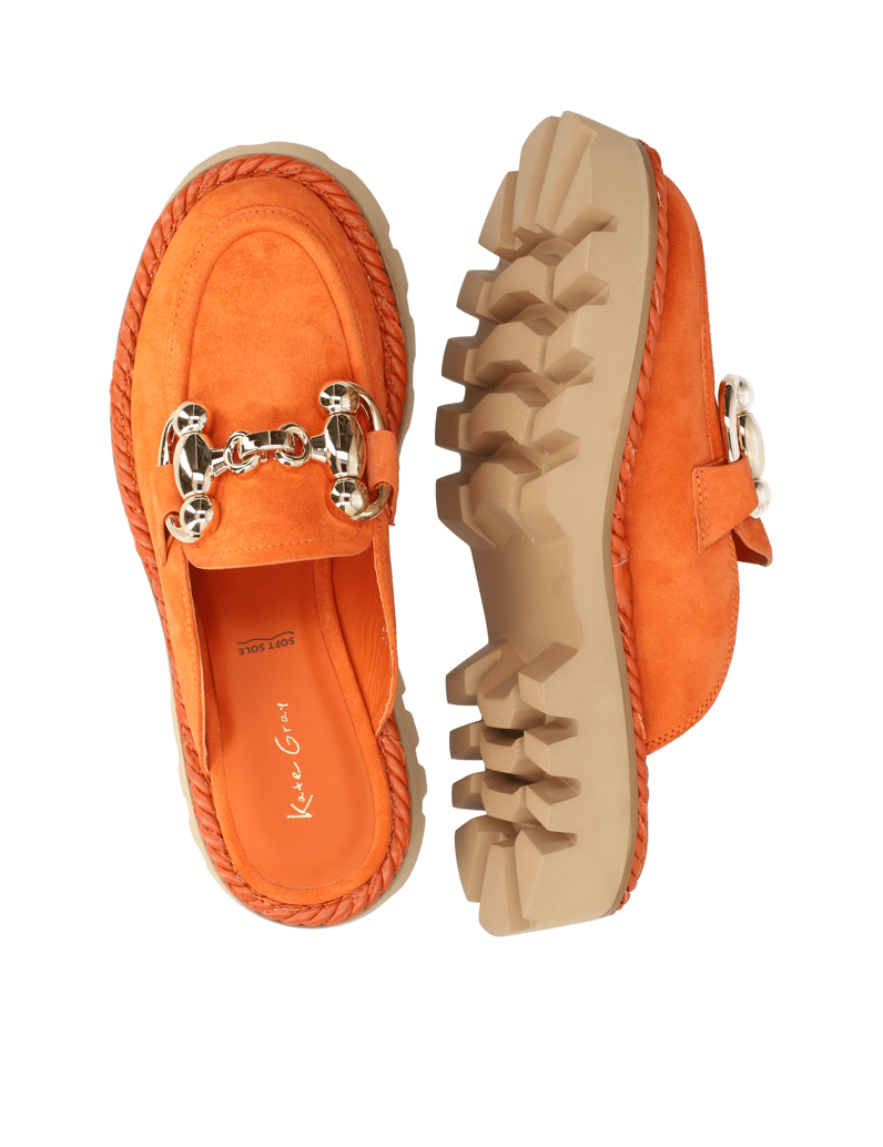 Kate-Gray-Veloursleder-Pantoffel