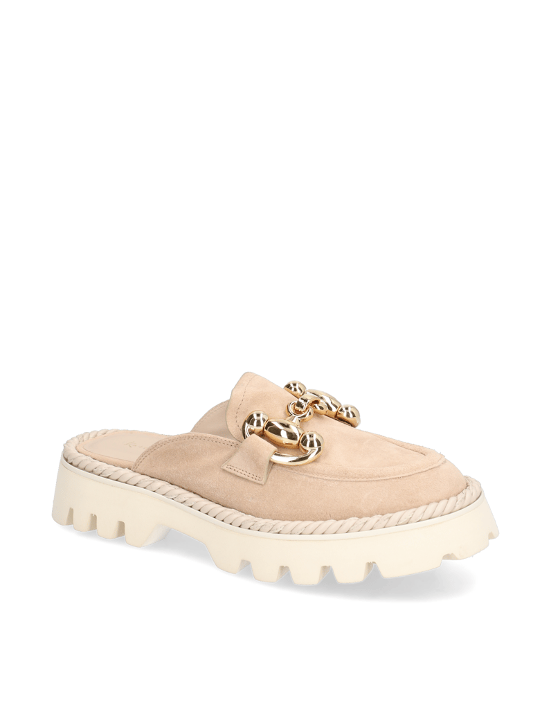 Kate-Gray-Veloursleder-Pantoffel