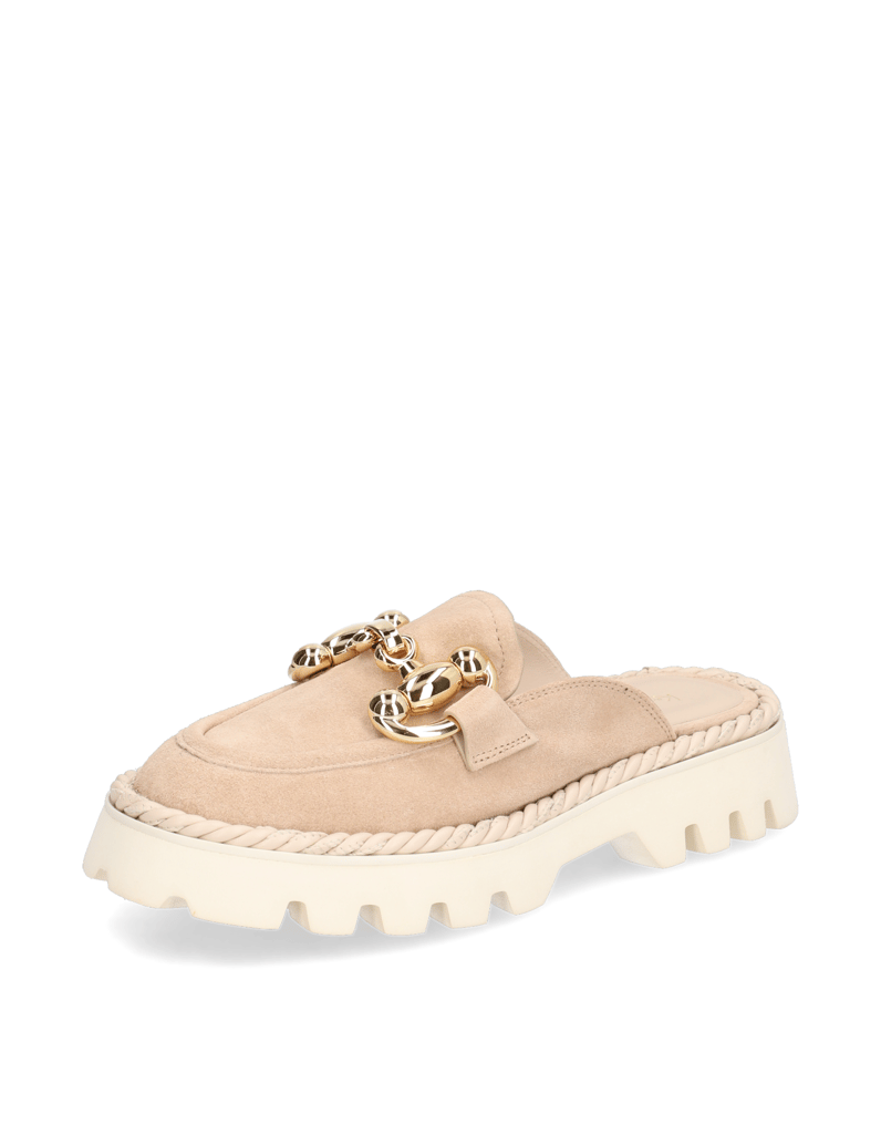 Kate-Gray-Veloursleder-Pantoffel