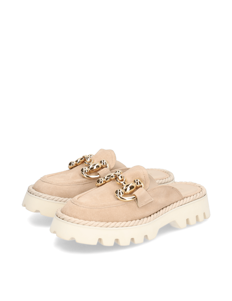 Kate-Gray-Veloursleder-Pantoffel