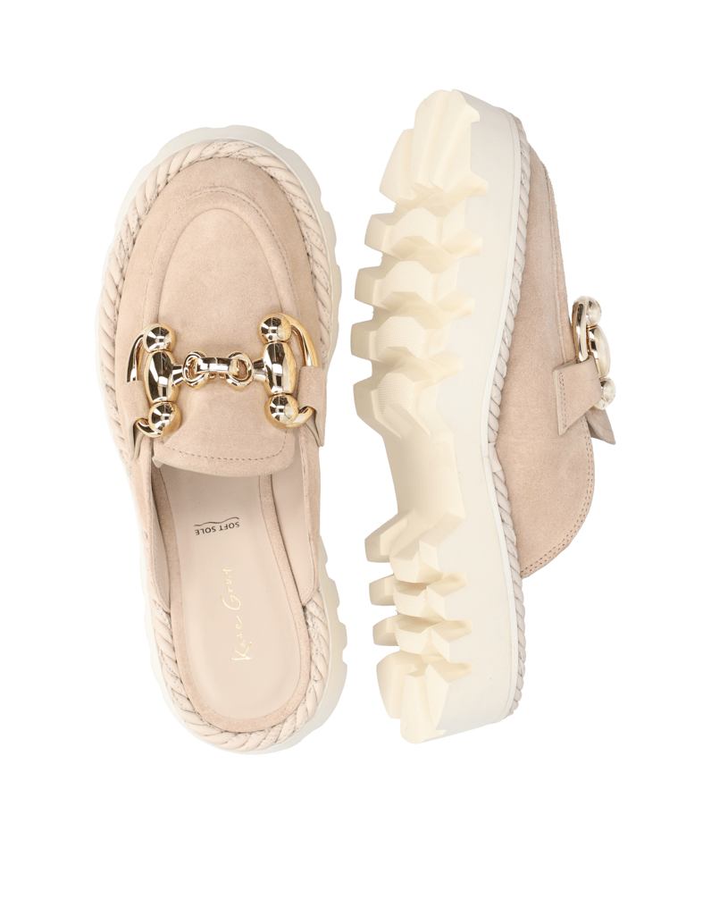 Kate-Gray-Veloursleder-Pantoffel