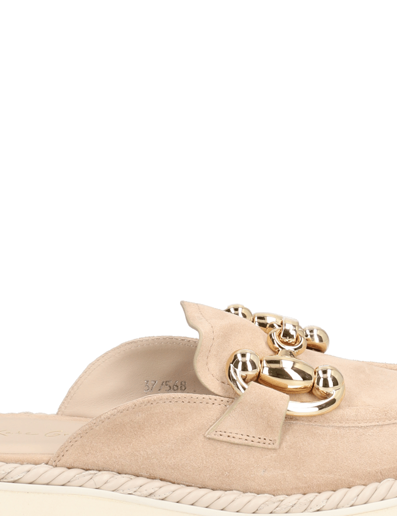 Kate-Gray-Veloursleder-Pantoffel