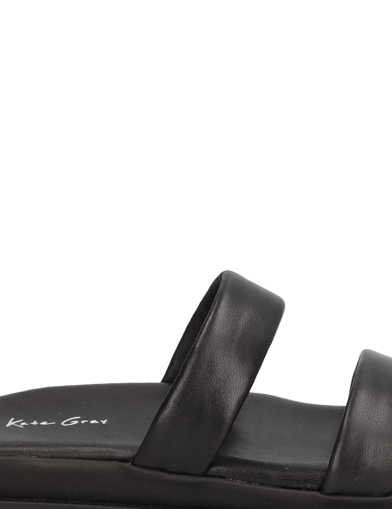 Kate-Gray-Glattleder-Pantoffel