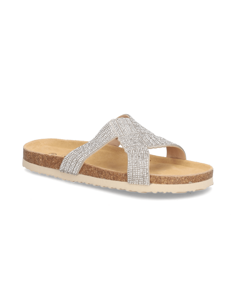 OMG!-PU-Pantoffel-schwarz