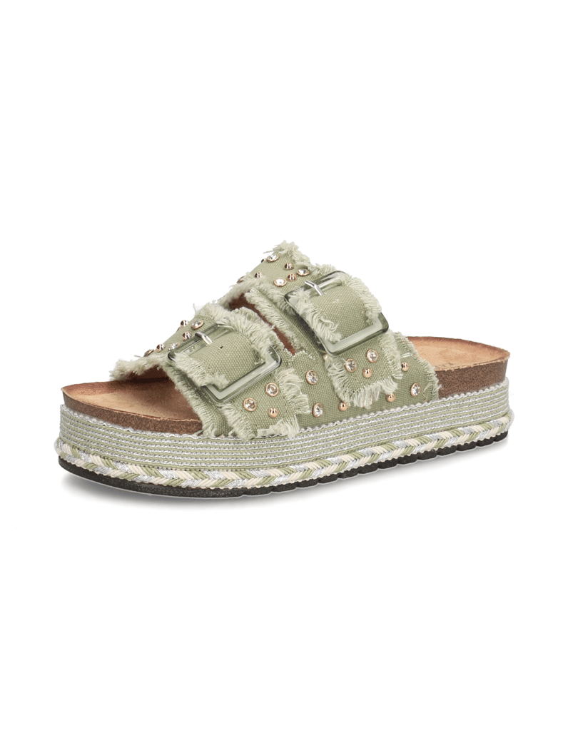 Kate-Gray-Pantoffel-grün