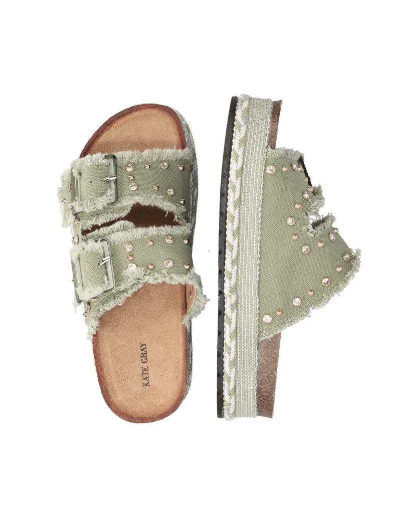 Kate-Gray-Pantoffel-grün