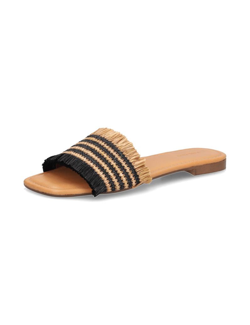 Kate-Gray-Pantoffel-schwarz