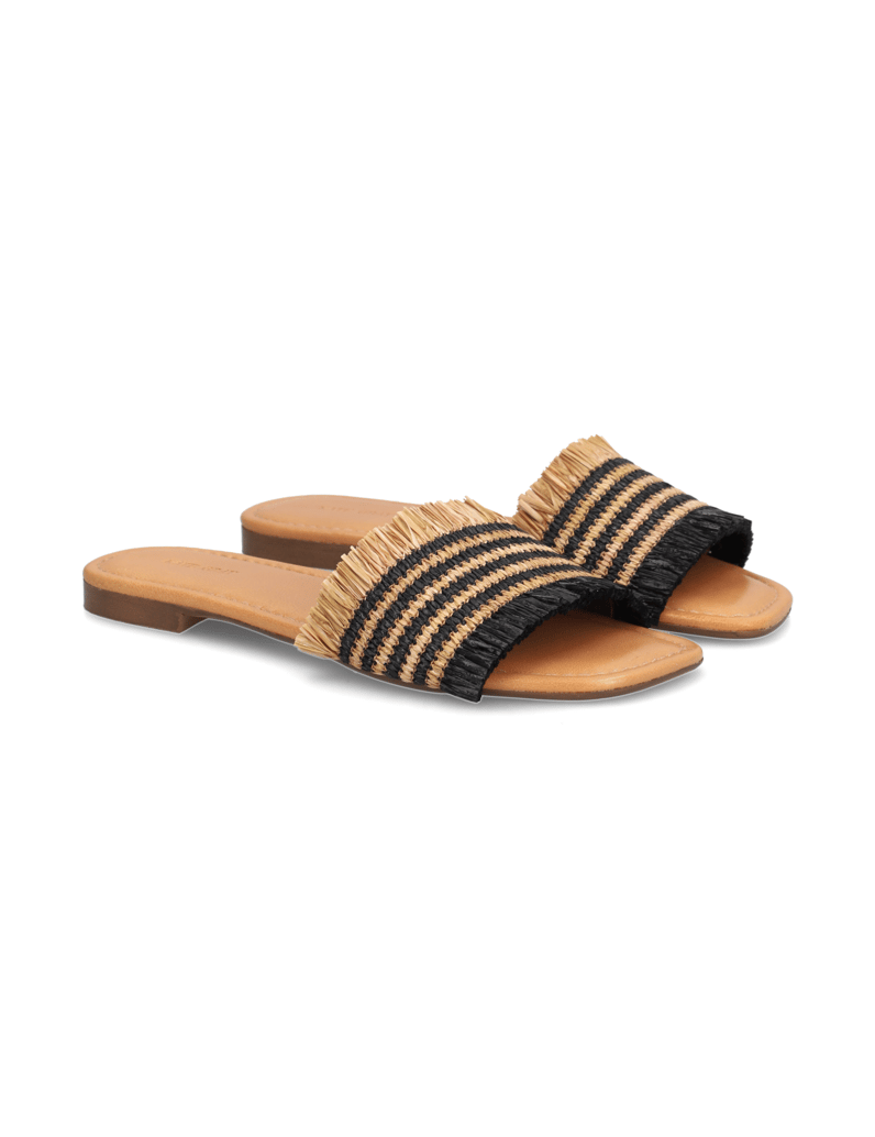 Kate-Gray-Pantoffel-schwarz
