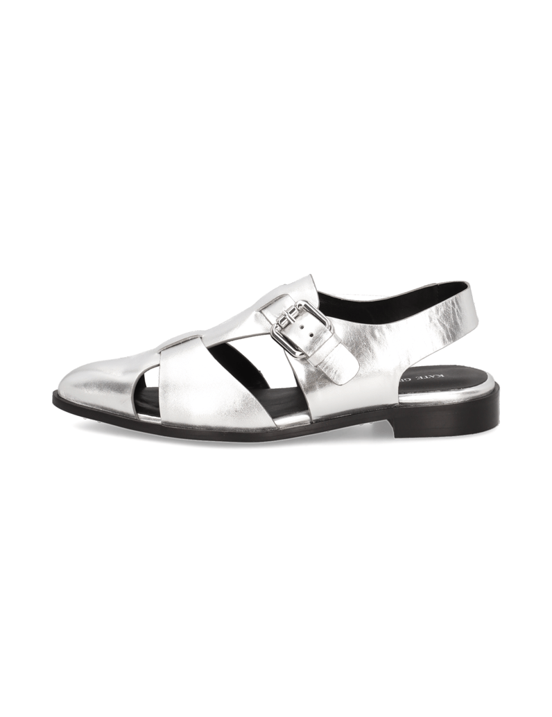 Kate-Gray-Glattleder-Sandale-schwarz