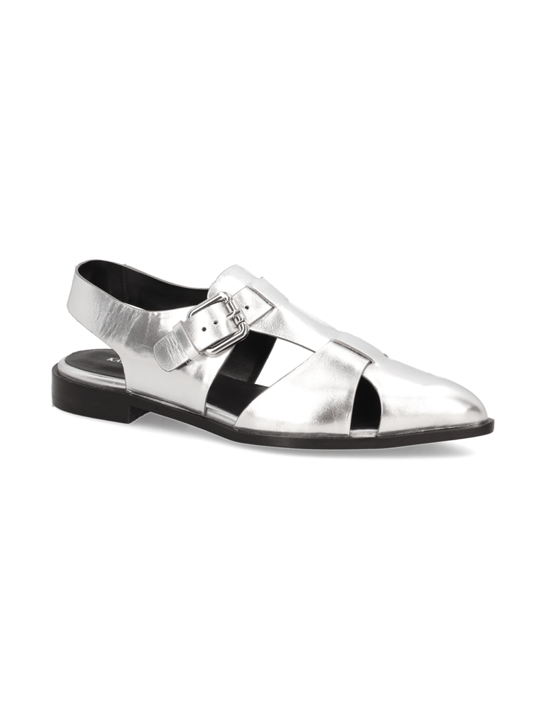 Kate-Gray-Glattleder-Sandale-schwarz