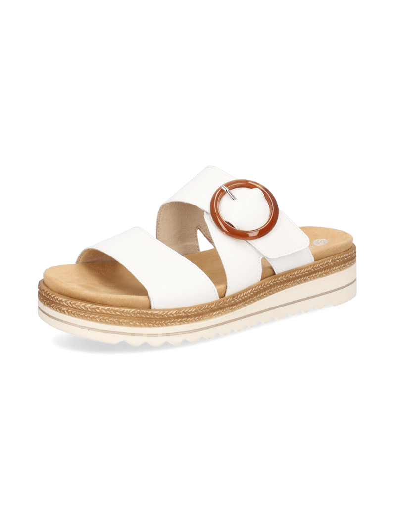 Remonte-Pantoffel-weiss