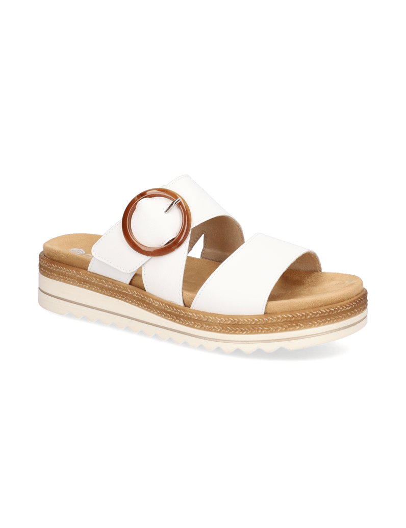 Remonte-Pantoffel-weiss