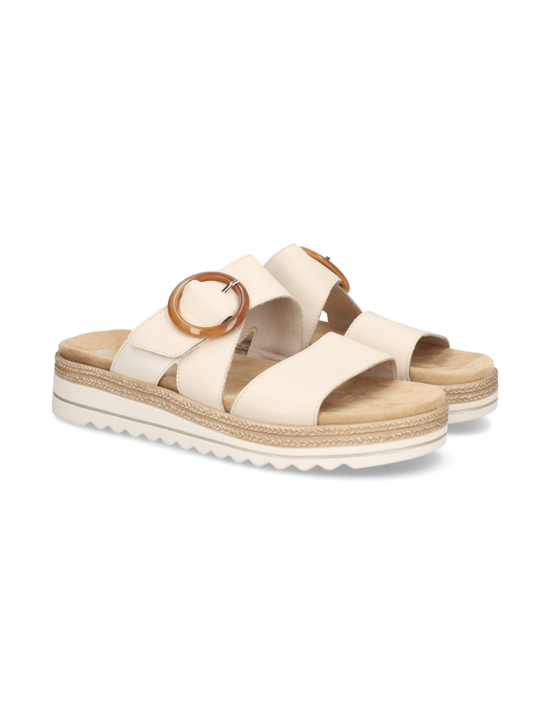 Remonte-Pantoffel-weiss
