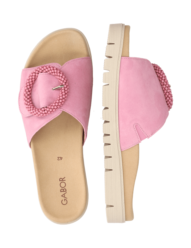 Gabor-Pantoffel-beige
