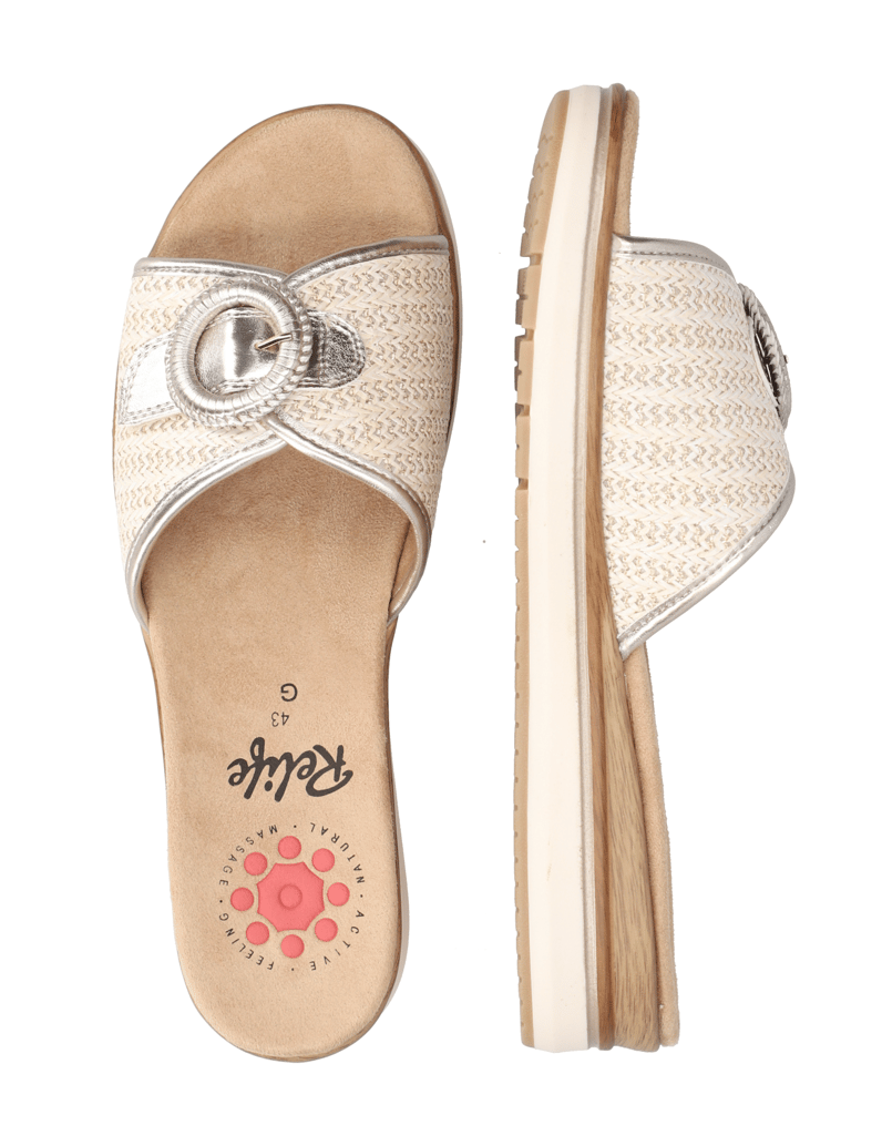 RELIFE-Pantoffel-beige