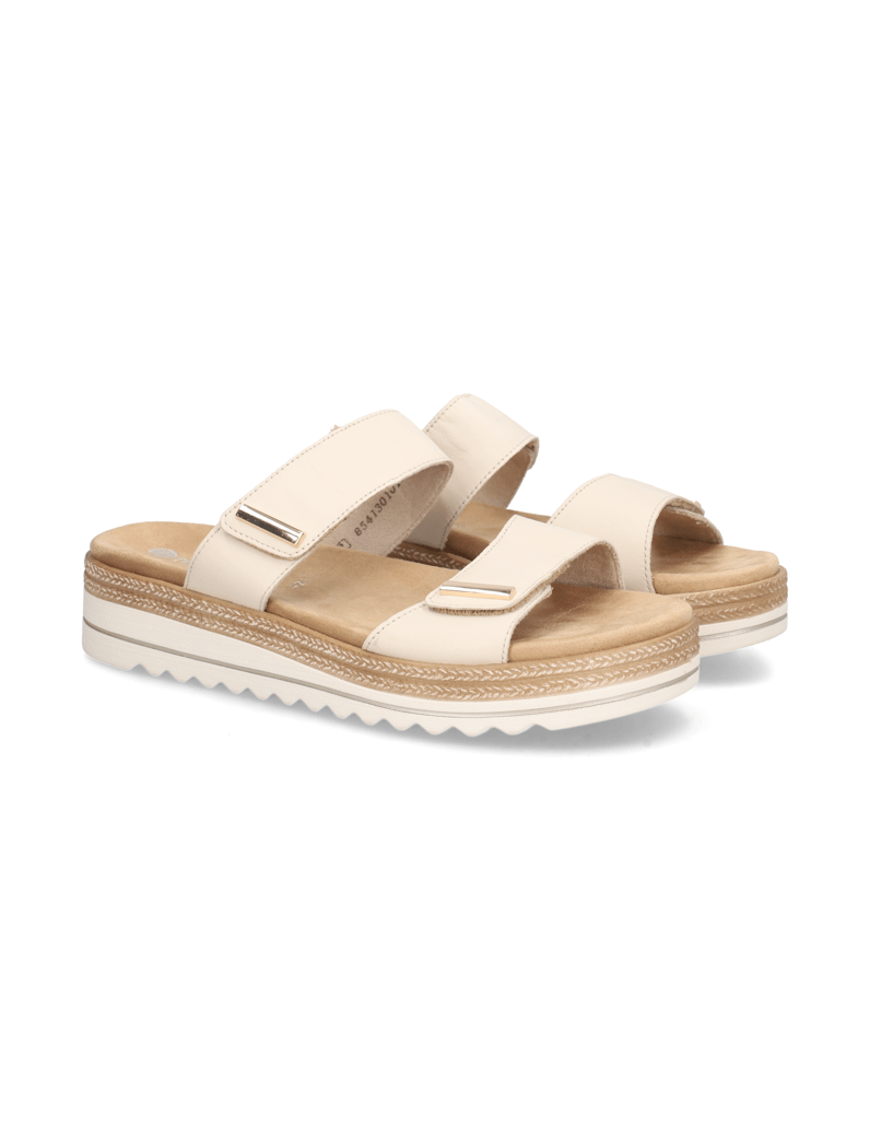 Remonte-Pantoffel-beige