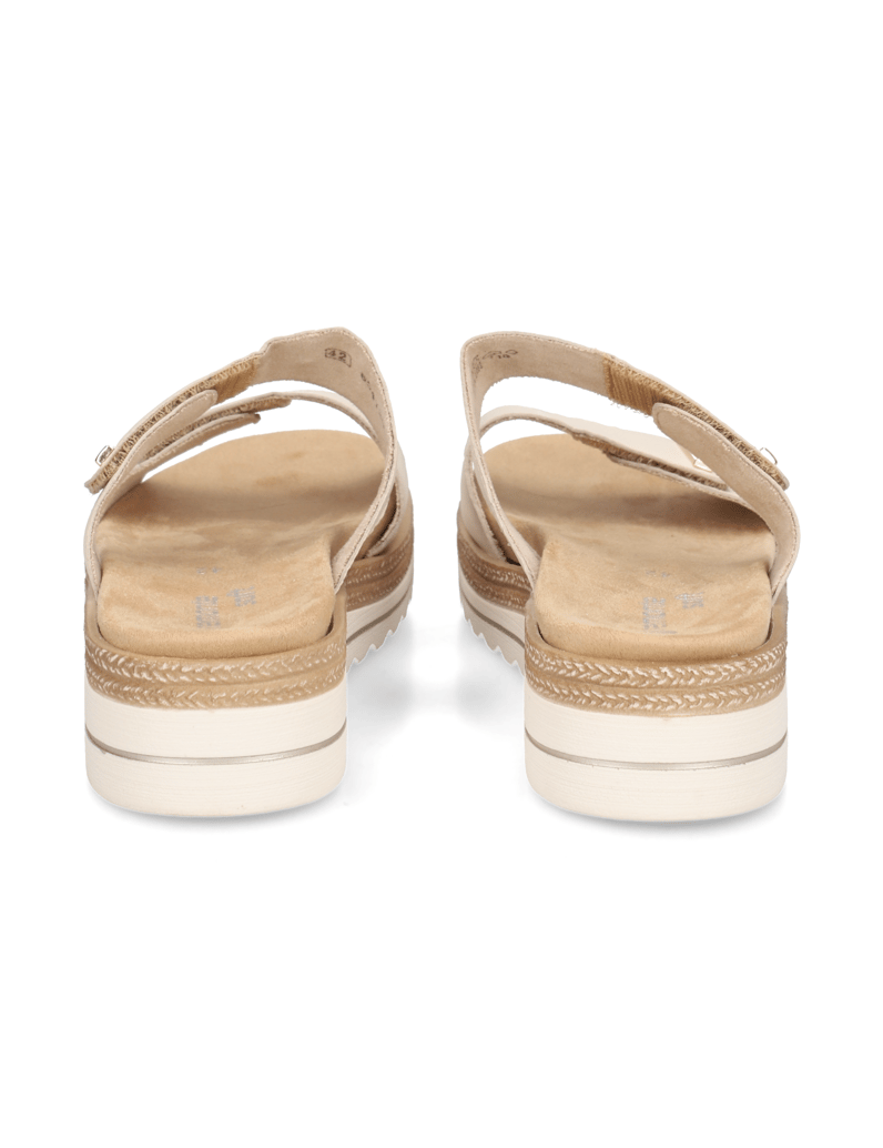 Remonte-Pantoffel-beige
