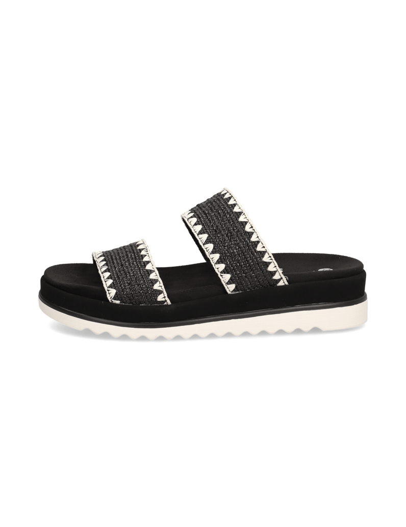 Remonte-Pantoffel-schwarz