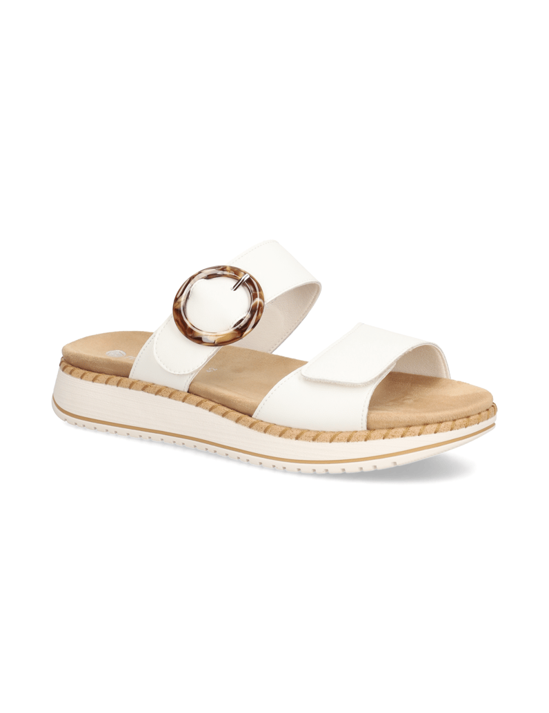Remonte-Pantoffel-weiss