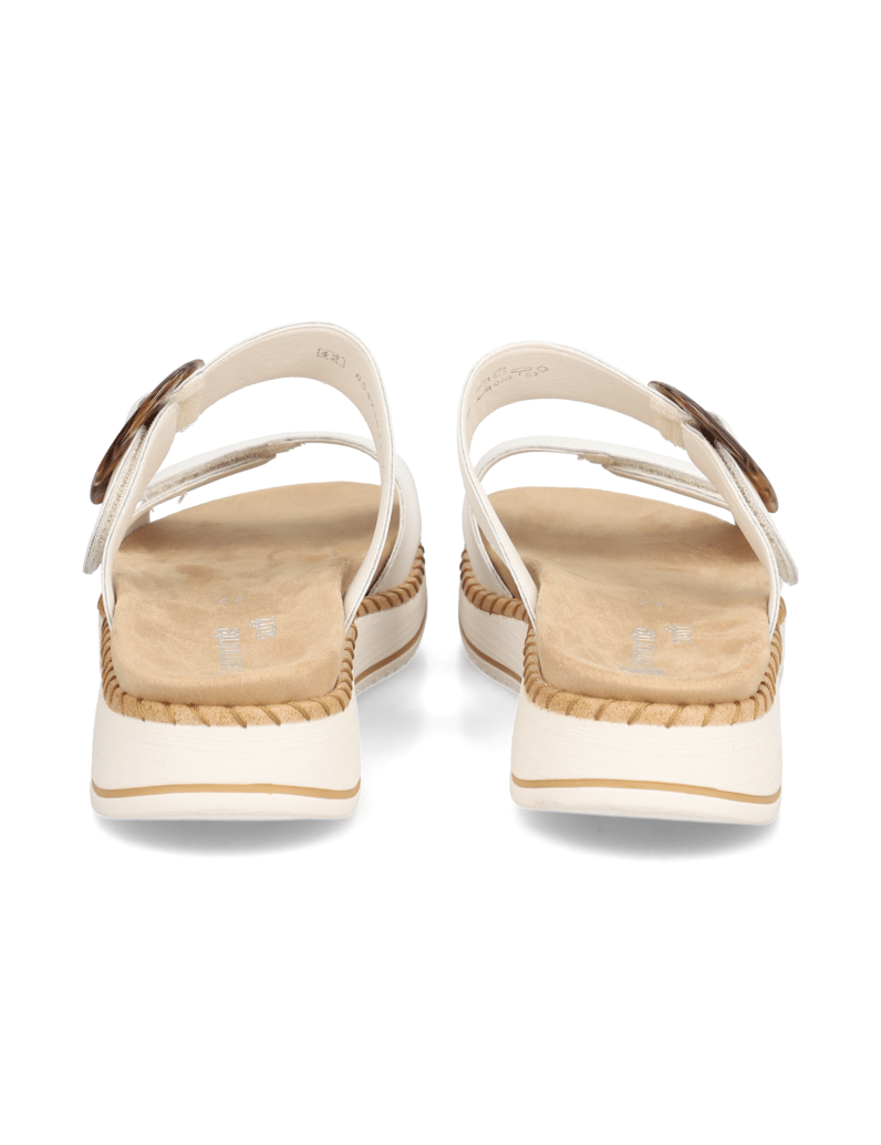 Remonte-Pantoffel-weiss