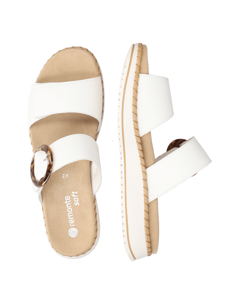 Remonte-Pantoffel-weiss