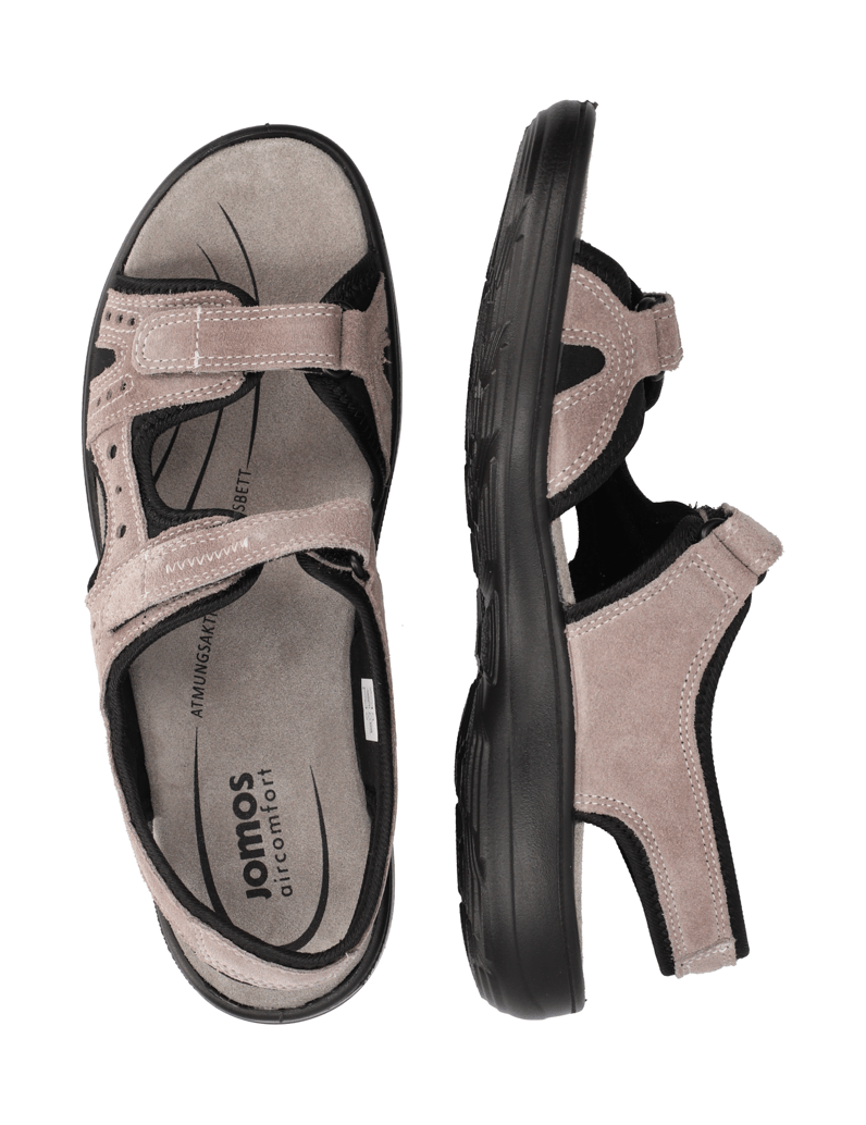 Jomos-Nubukleder-Sandale-beige