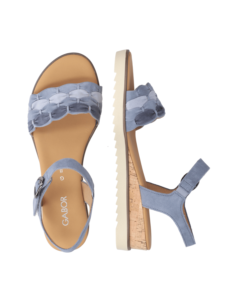 Gabor-Sandale-blau
