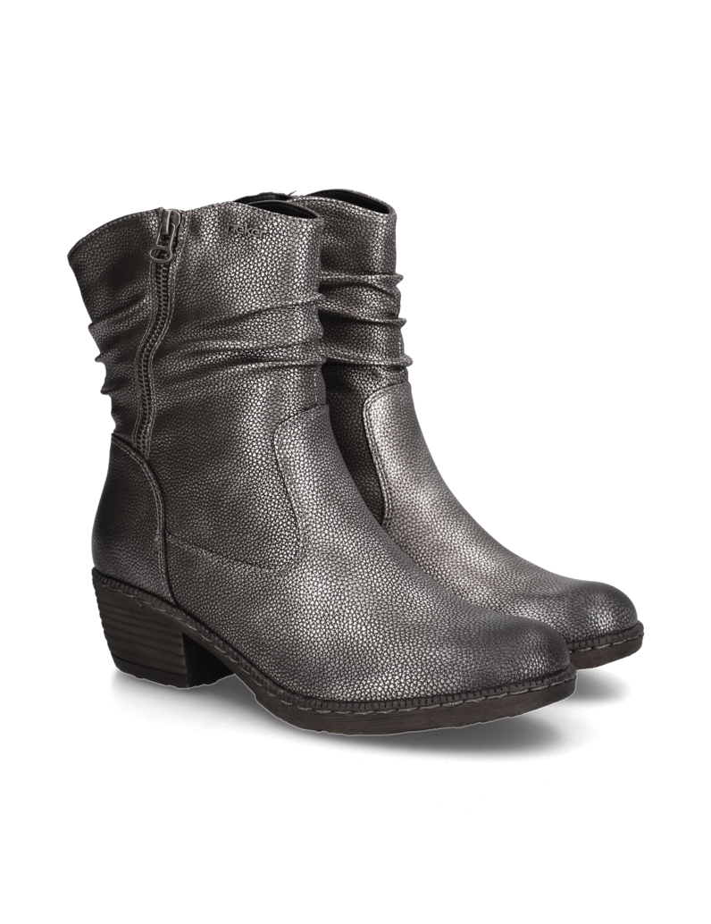 Rieker-Stiefelette-silber