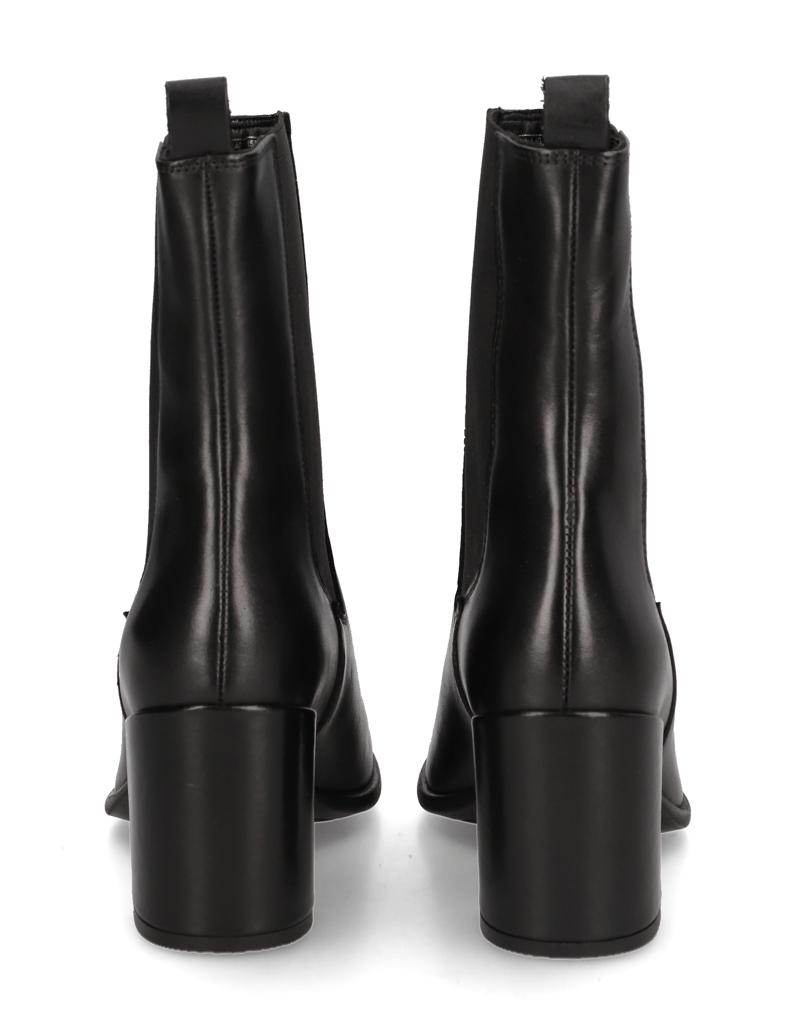 Lazzarini-Glattleder-Stiefelette-schwarz