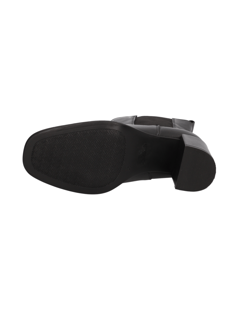 Lazzarini-Glattleder-Stiefelette-schwarz
