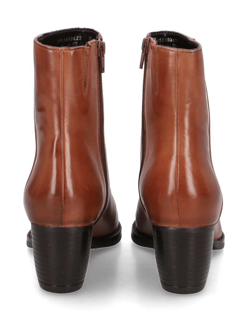 Lazzarini-Glattleder-Stiefelette-schwarz