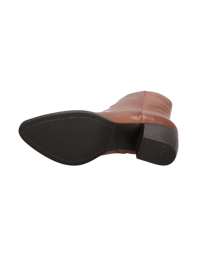Lazzarini-Glattleder-Stiefelette-schwarz