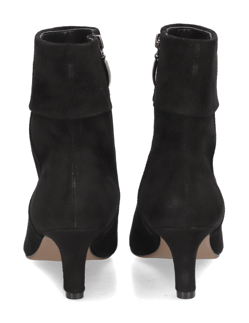 Lazzarini-Veloursleder-Stiefelette-schwarz