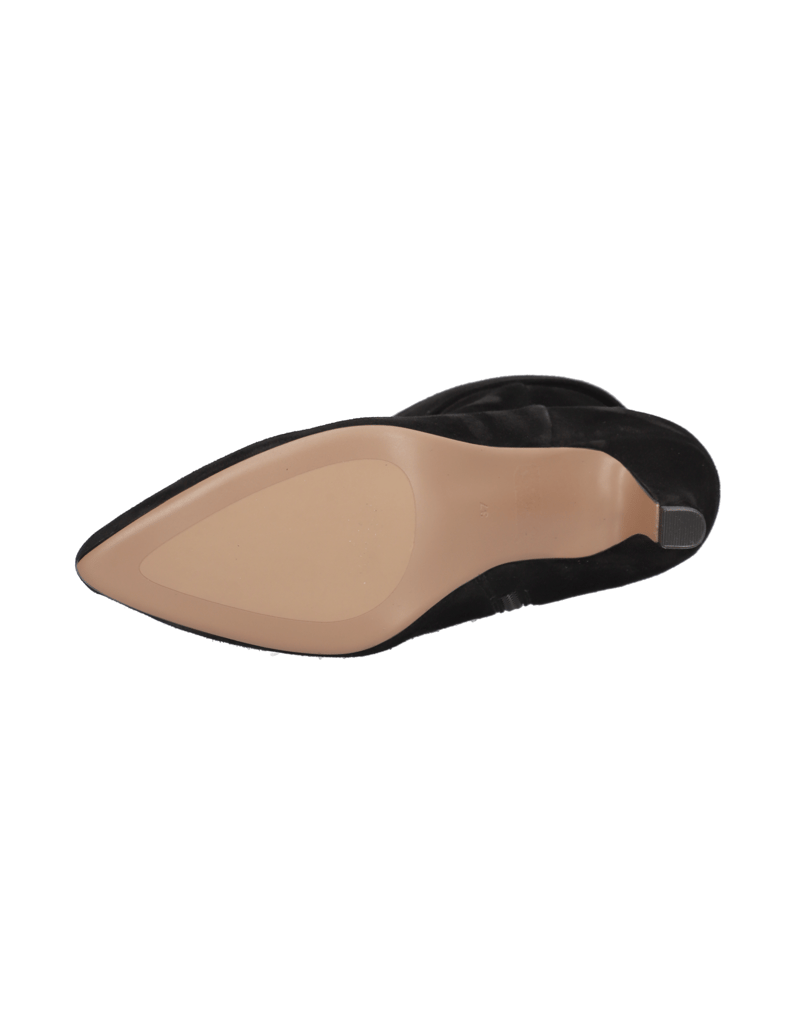 Lazzarini-Veloursleder-Stiefelette-schwarz