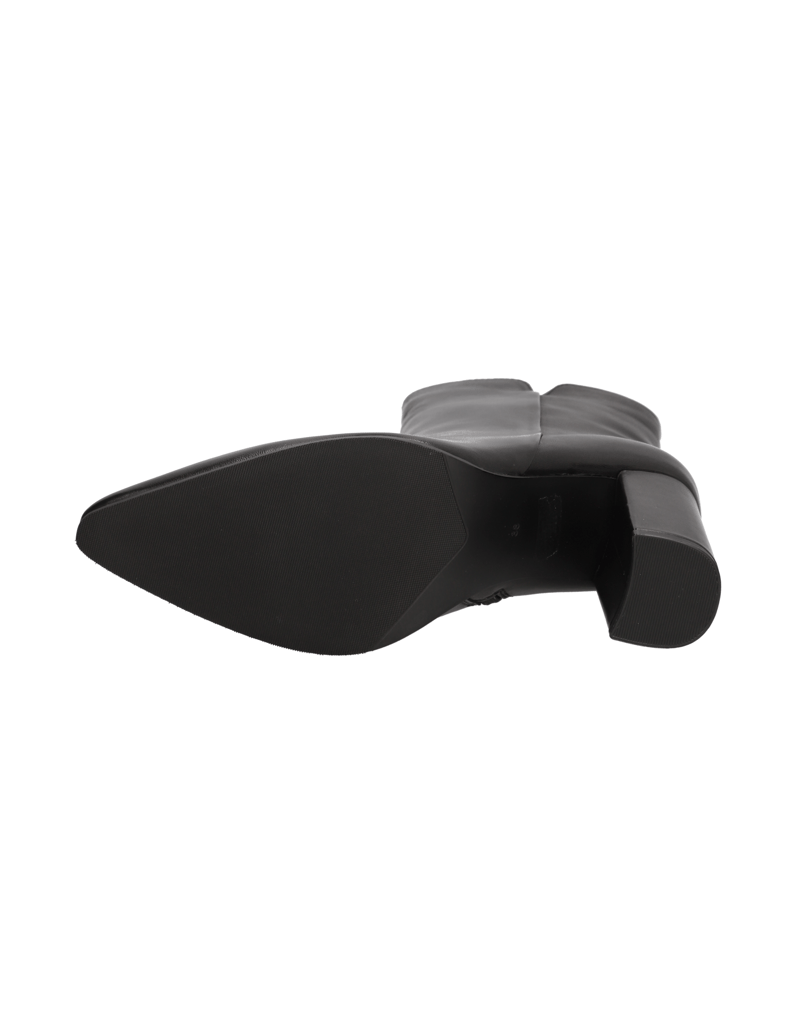 Lazzarini-Glattleder-Stiefelette-schwarz