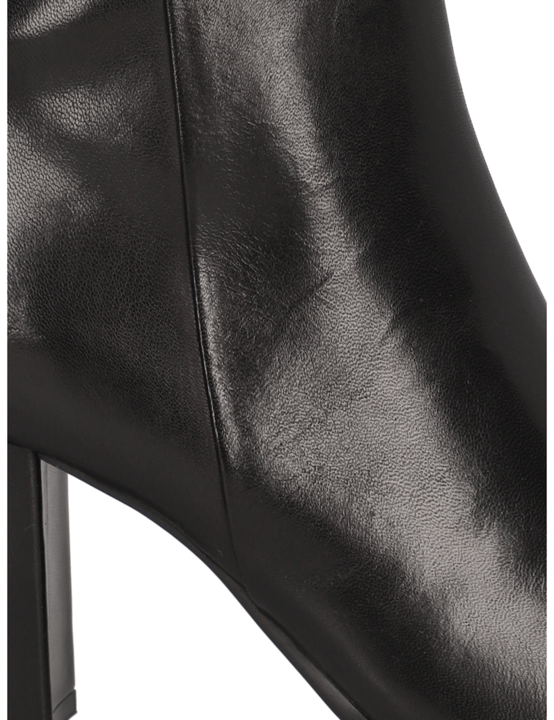 Lazzarini-Glattleder-Stiefelette-schwarz