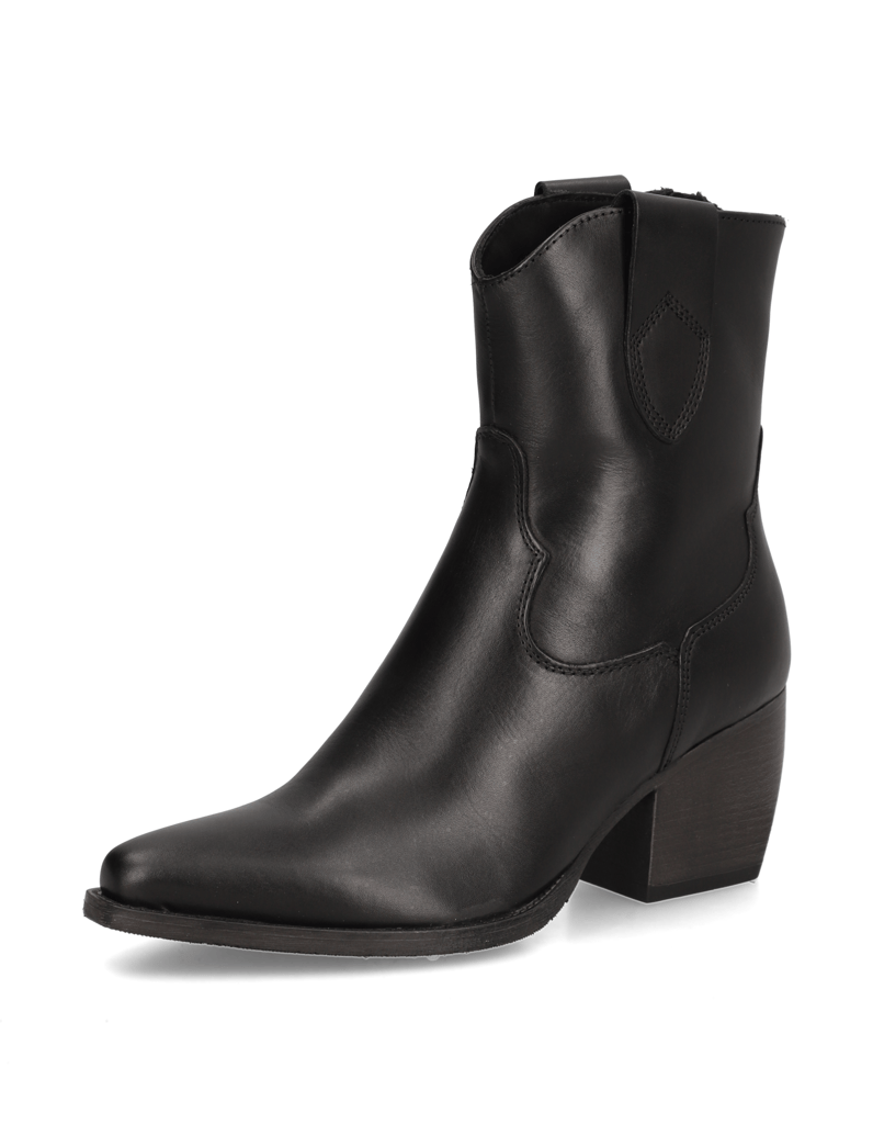 Kate-Gray-Glattleder-Boot-schwarz