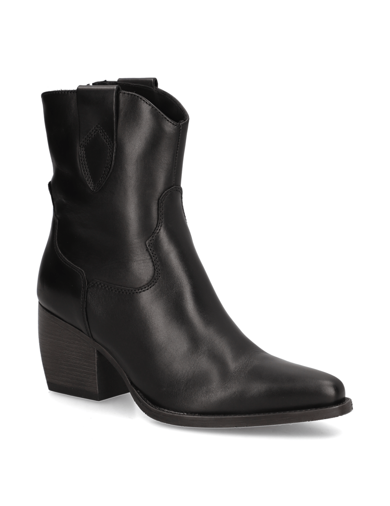 Kate-Gray-Glattleder-Boot-schwarz